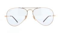 Ray-Ban RB3689 001/T3 58-14 Gold Solid Evolve Medium Photochromic in stock