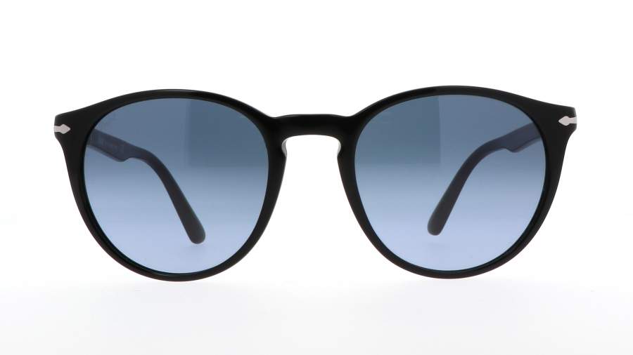 Sunglasses Persol PO3152S 9014Q8 52-20 Black Medium Gradient in stock
