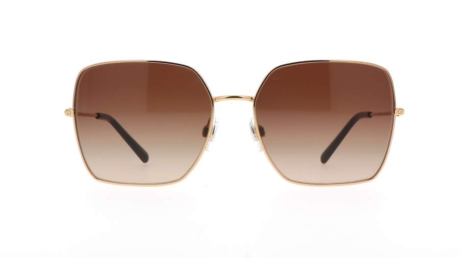Sunglasses Dolce & Gabbana DG2242 02/13 57-16 Gold Medium Gradient in stock