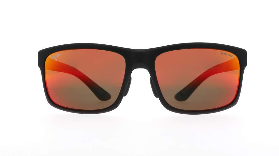 Sunglasses Maui Jim Pokowai arch Manchester United Black Matte Maui pure RM439-35UTD in stock