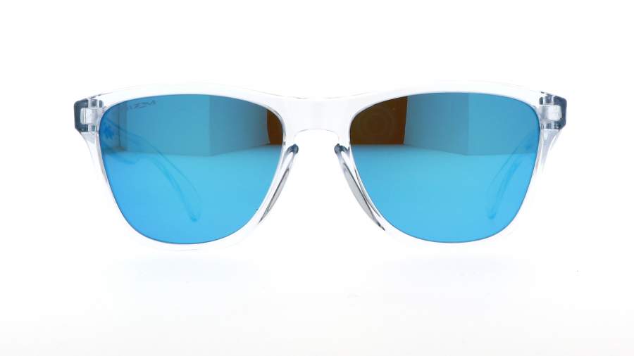 Sunglasses Oakley Frogskins Xs Clear Prizm Sapphire Iridium OJ9006 15 53-16 Small Mirror in stock