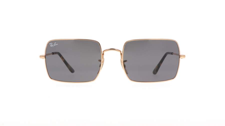 Ray-Ban Rectangle Gold RB1969 9150/B1 54-19 Medium in stock