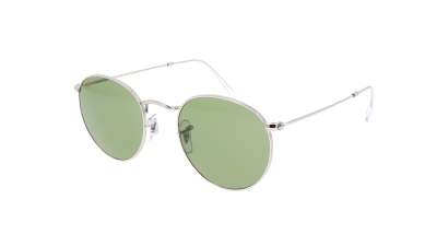 Ray-Ban Round Metal Argent RB3447 9198/4E 47-21 Small