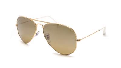 Ray-Ban Aviator Large Metal Gold RB3025 001/3K 55-14 Small