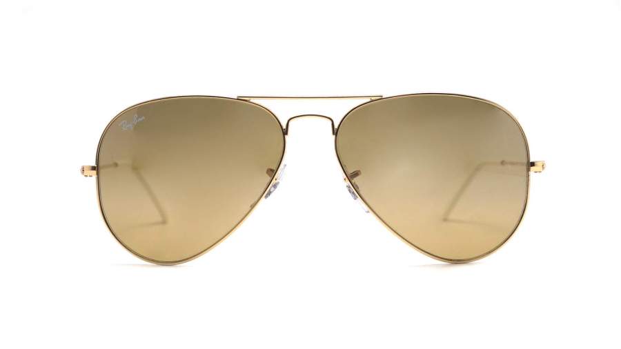 Ray-Ban Aviator Large Metal Or RB3025 001/3K 55-14 Small en stock
