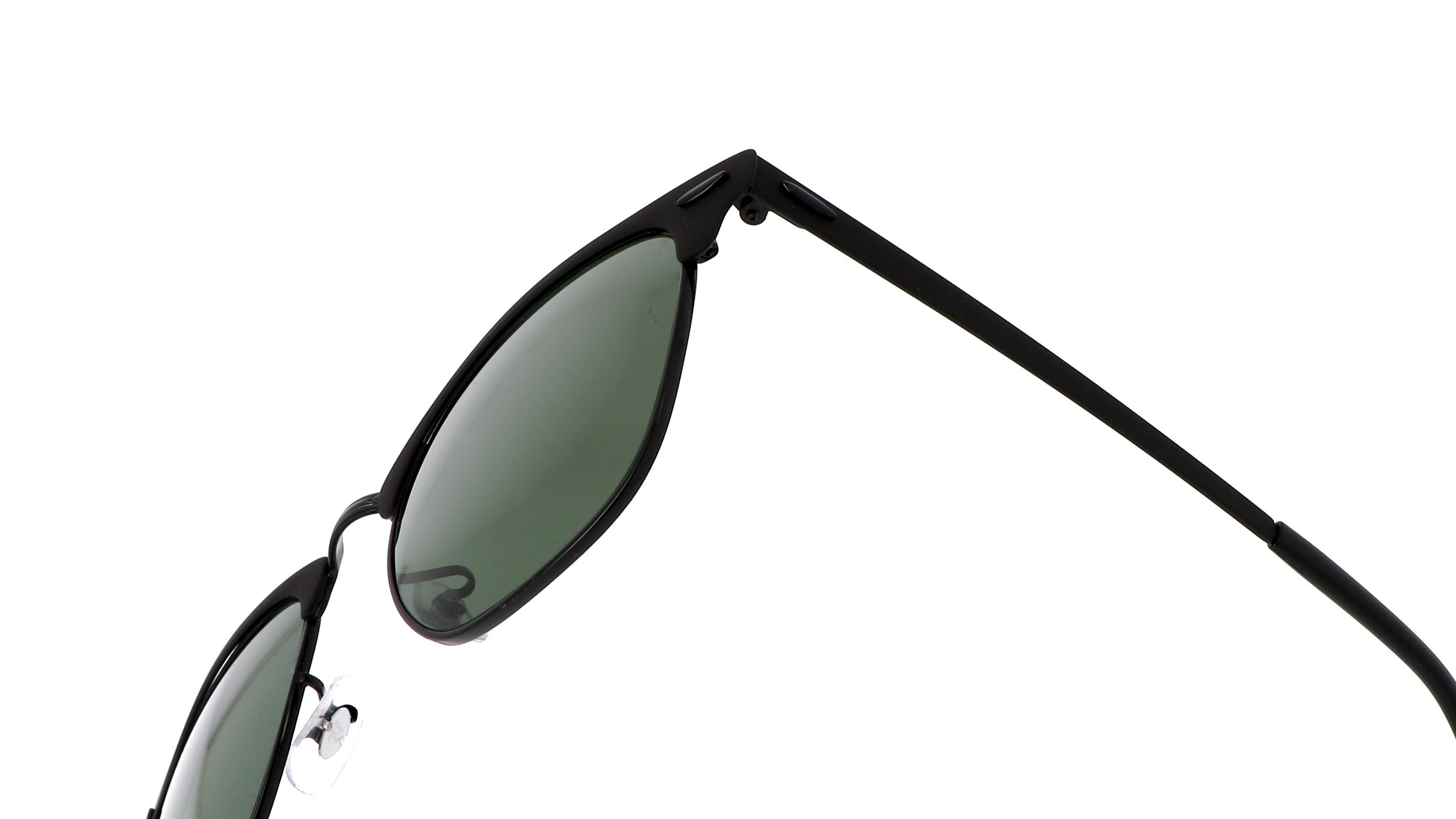 Ray Ban Clubmaster Metal Black Matte Rb3716 186 58 51 21 Polarized Visiofactory