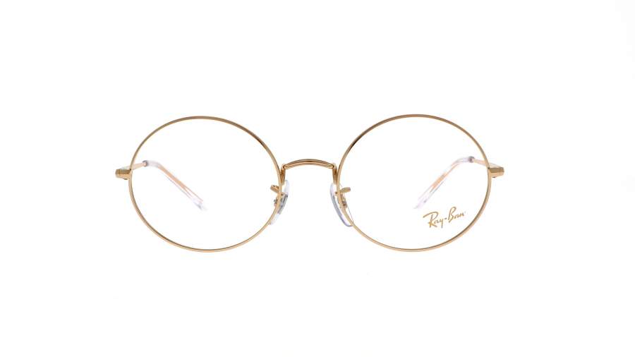 Eyeglasses Ray-Ban Oval Gold RX1970 RB1970V 3086 51-19 Medium in stock