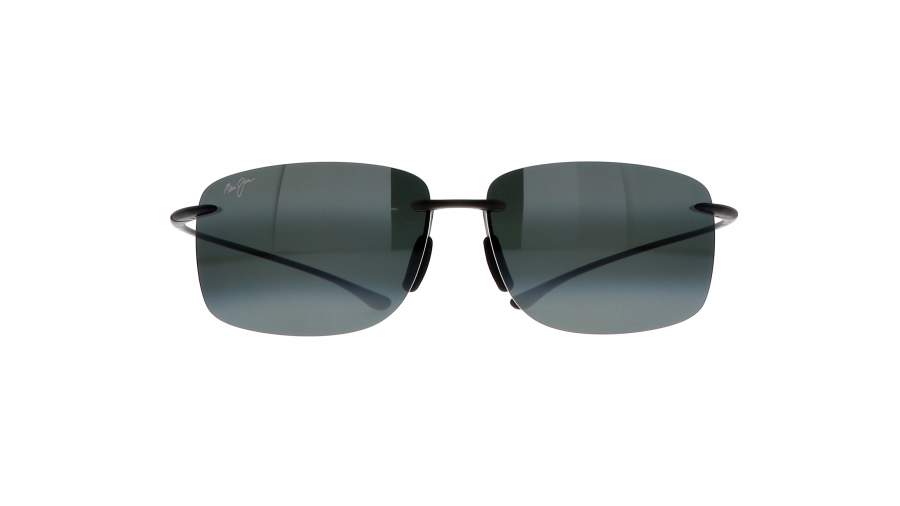 Sunglasses Maui Jim Hema Black Matte Maui pure 443-11M 62-14 Medium Polarized Gradient in stock