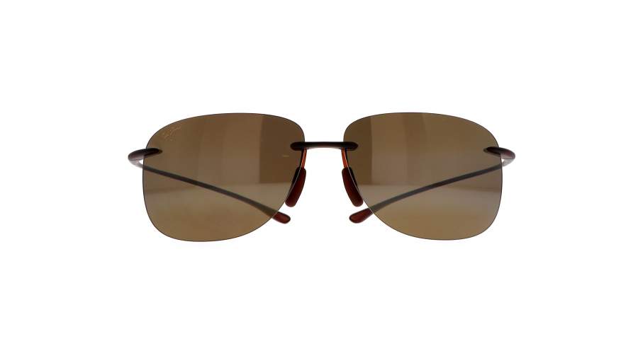 Sunglasses Maui Jim Hikina Brown Matte Maui pure H445-26M 62-14 Medium Polarized in stock