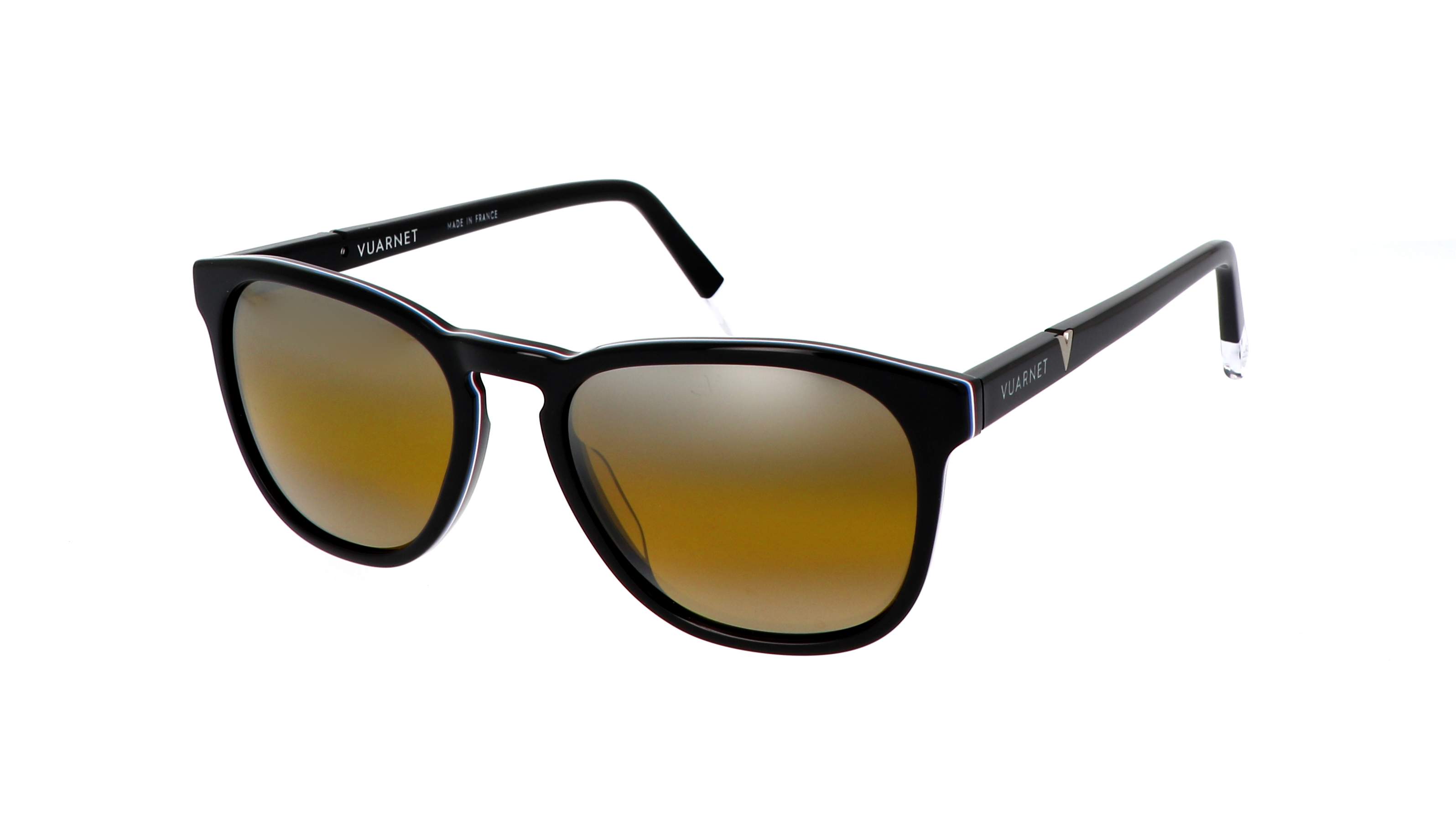 Sunglasses Vuarnet District Black Matte Skilynx VL1622 0018 54-18