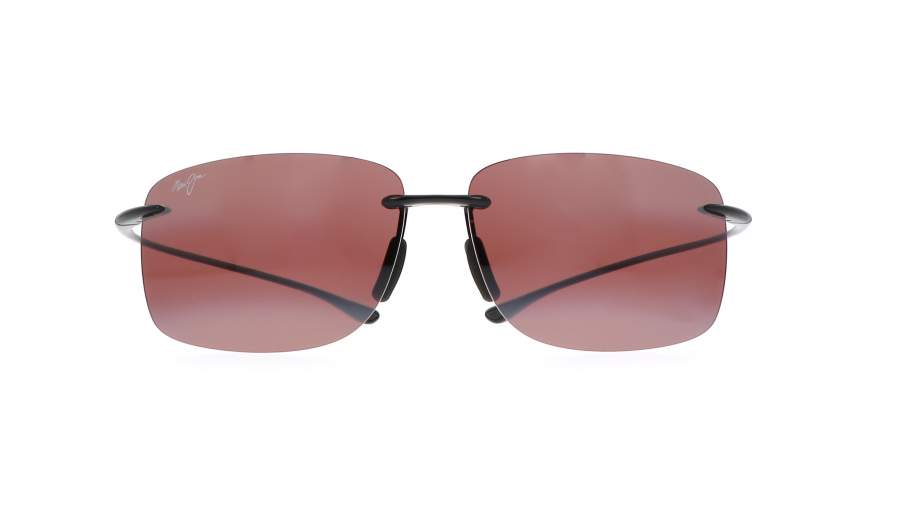 Sunglasses Maui Jim Hema Black Maui Rose R443-02 62-14 Medium Polarized Gradient Mirror in stock