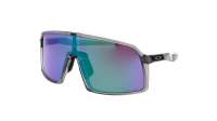 Oakley Sutro Gris Prizm road OO9406 10 70-20 Large Miroirs
