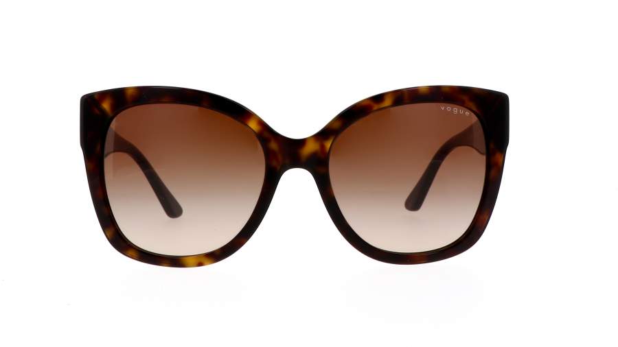 Sonnenbrille Vogue VO5338S W65613 54-19 Tortoise Breit Gradient Gläser auf Lager