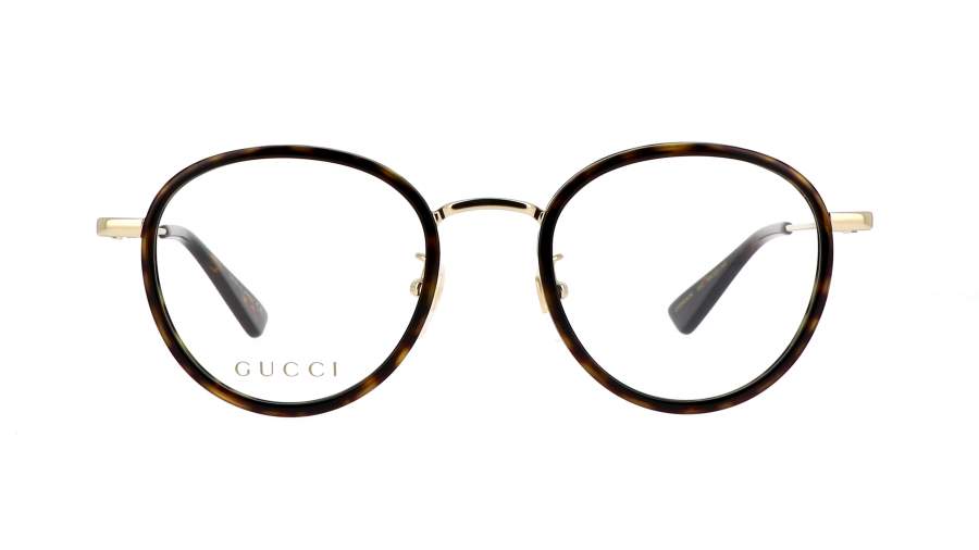 Lunettes de vue Gucci GG0608OK 003 49-21 Écaille Small en stock