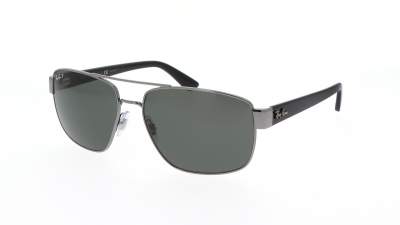 Sonnenbrille Ray-Ban RB3663 004/58 60-17 Grau Breit Polarisierte Gläser auf  Lager | Preis 117,90 € | Visiofactory