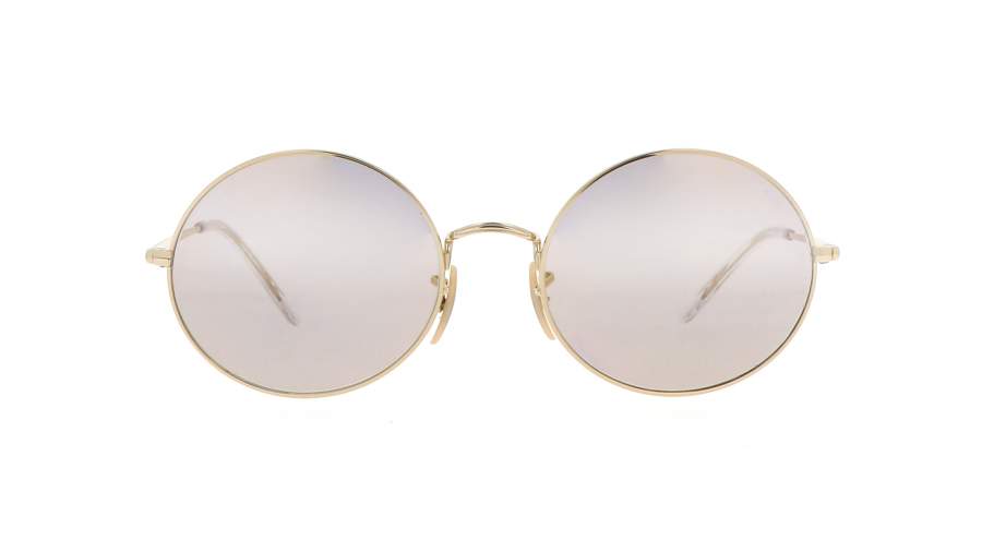 Sunglasses Ray-Ban Oval Gold Evolve RB1970 001/B3 54-19 Medium Photochromic Mirror in stock
