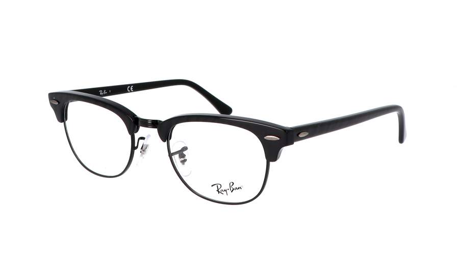 Ray-Ban Clubmaster Black RX5154 RB5154 8049 49-21 Small