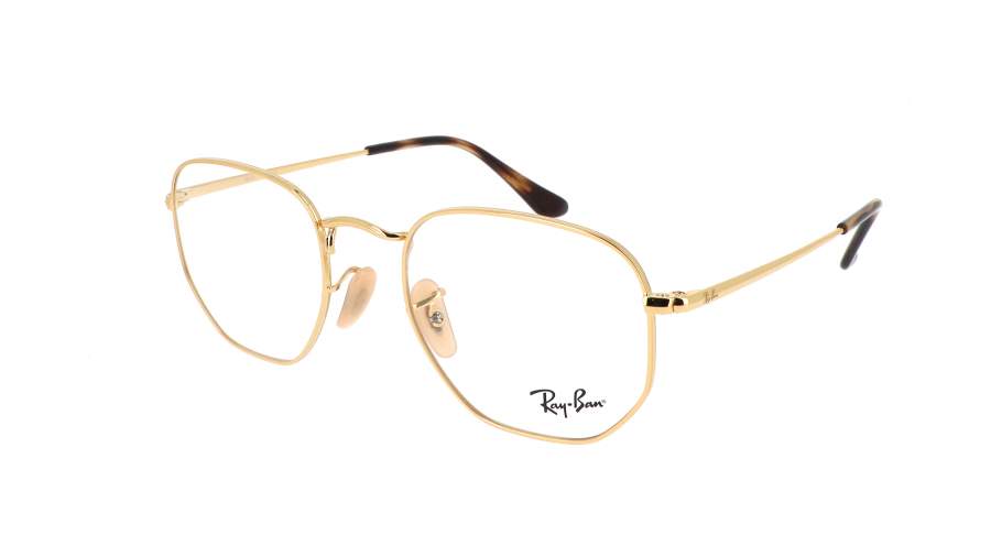 Ray-Ban RX6448 RB6448 2500 48-21  Gold Small