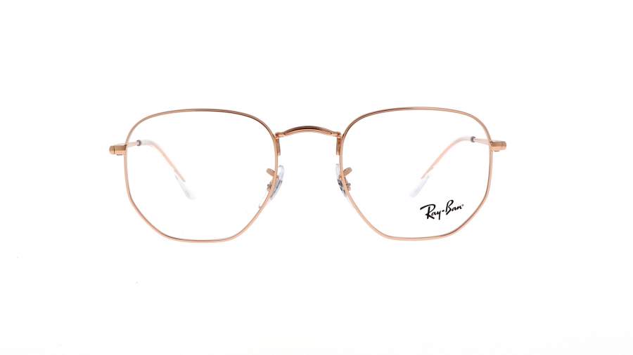 Brille Ray-Ban RX6448 RB6448 3094 51-21 Rosa Mittel auf Lager