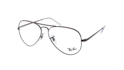 Ray-Ban Aviator optics RX6489 RB6489 2502 55-14 Gun metal