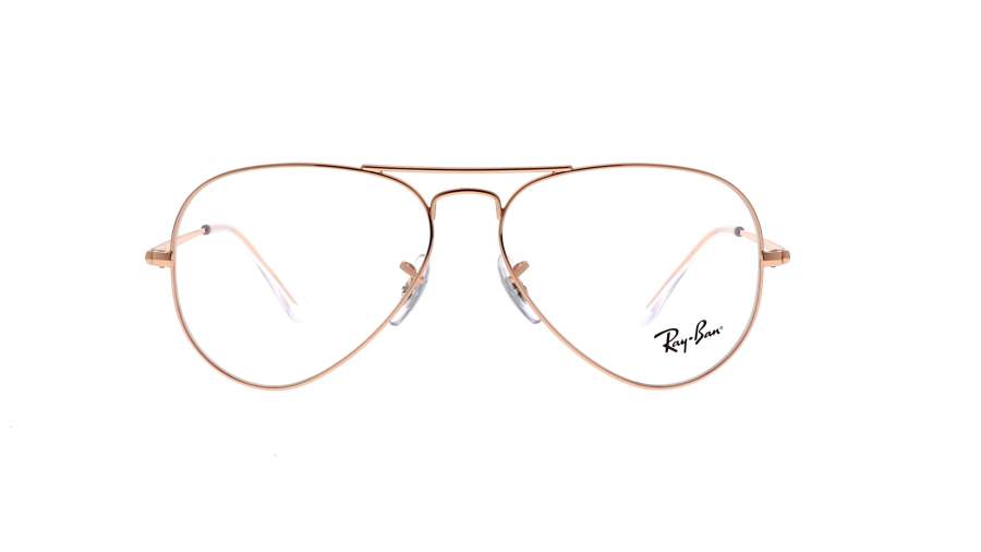 Eyeglasses Ray-Ban Aviator optics Pink RX6489 RB6489 3094 55-14 Medium in stock