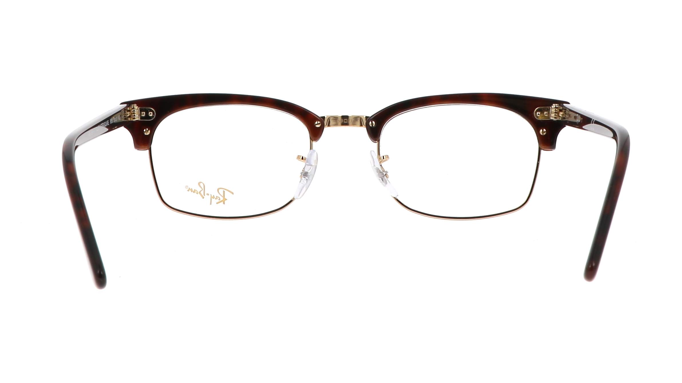 Ray Ban Clubmaster Square Mock Tortoise Rx3916 Rb3916v 8058 50 21 Visiofactory