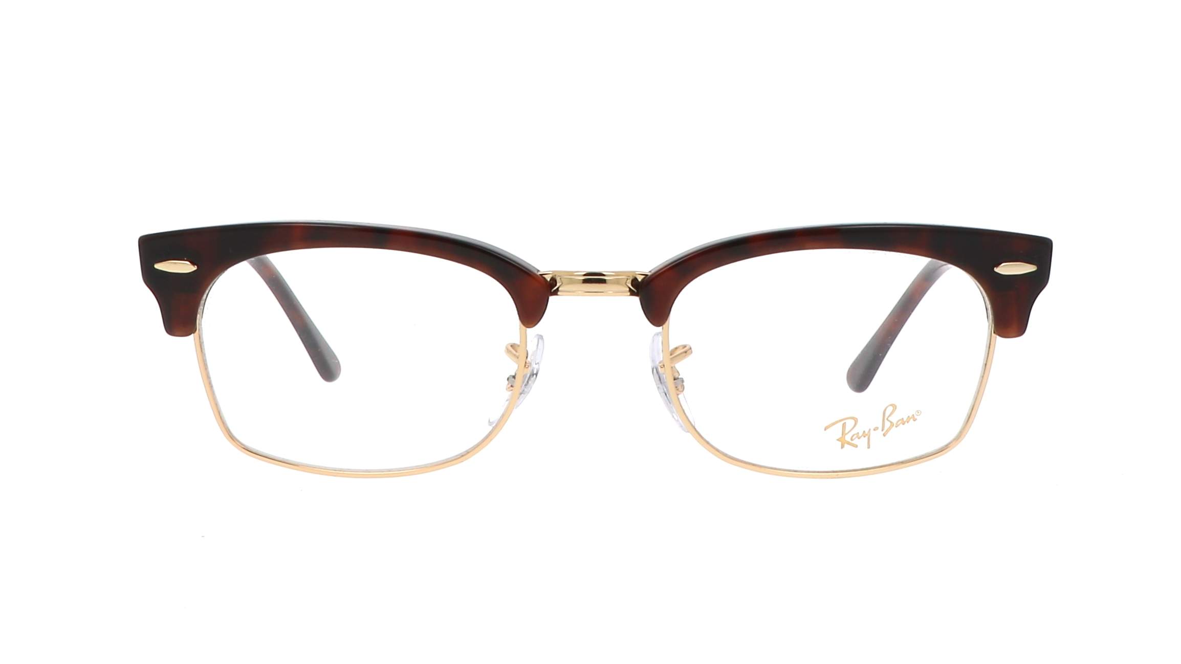 Ray Ban Clubmaster Square Mock Tortoise Rx3916 Rb3916v 8058 52 21 Visiofactory