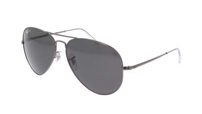 Sunglasses Ray-Ban Aviator Metal ii Grey RB3689 004/48 62-14 Large Polarized in stock
