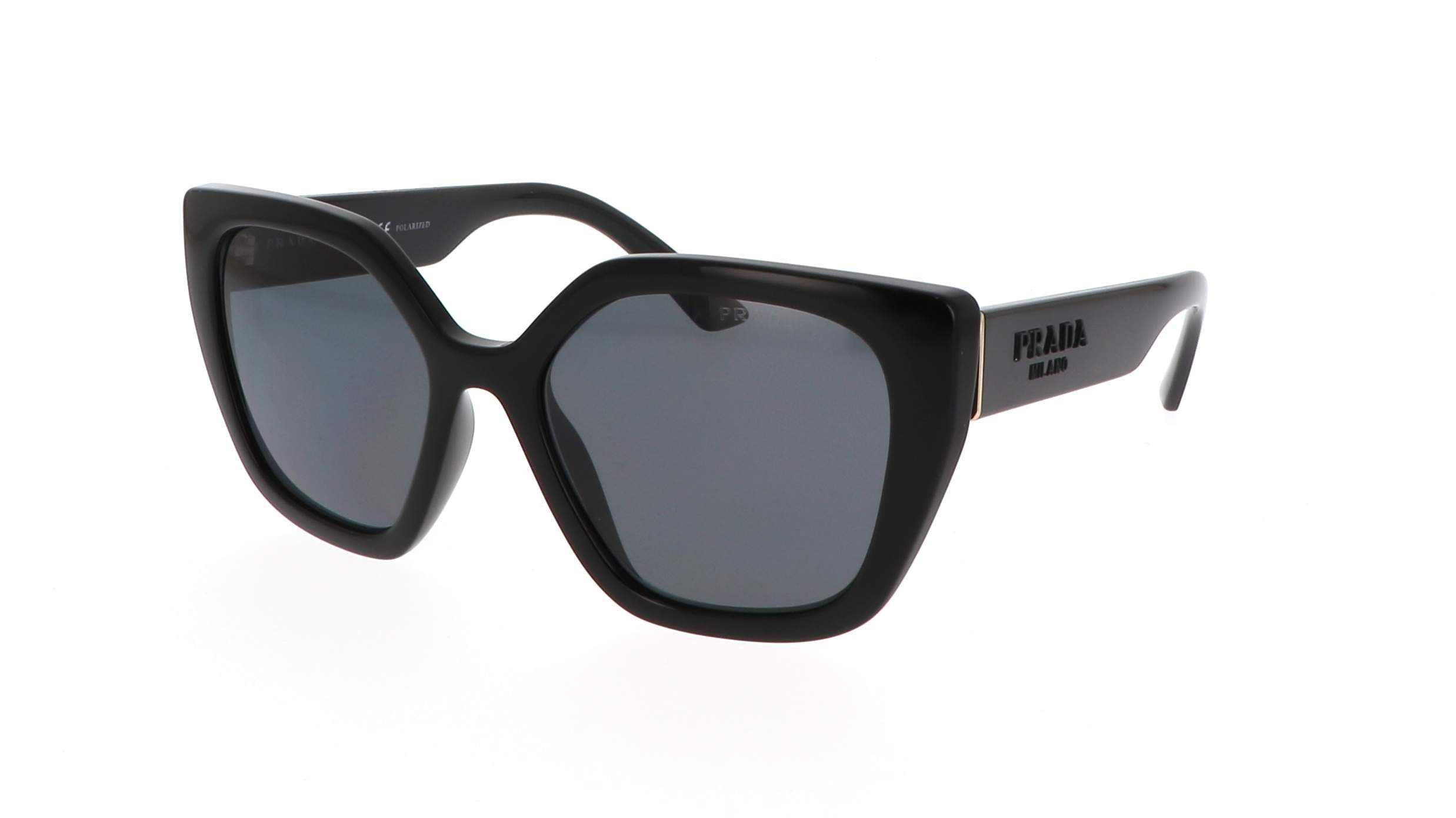 Sunglasses Prada PR24XS 1AB/5Z1 52-18 Black Polarized in stock | Price ...