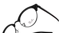 Ray-Ban Clubround Wrinkled Optics Black RX4246 RB4246V 8049 47-19 Small