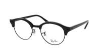 Ray-Ban Clubround Wrinkled Optics Black RX4246 RB4246V 8049 47-19 Small
