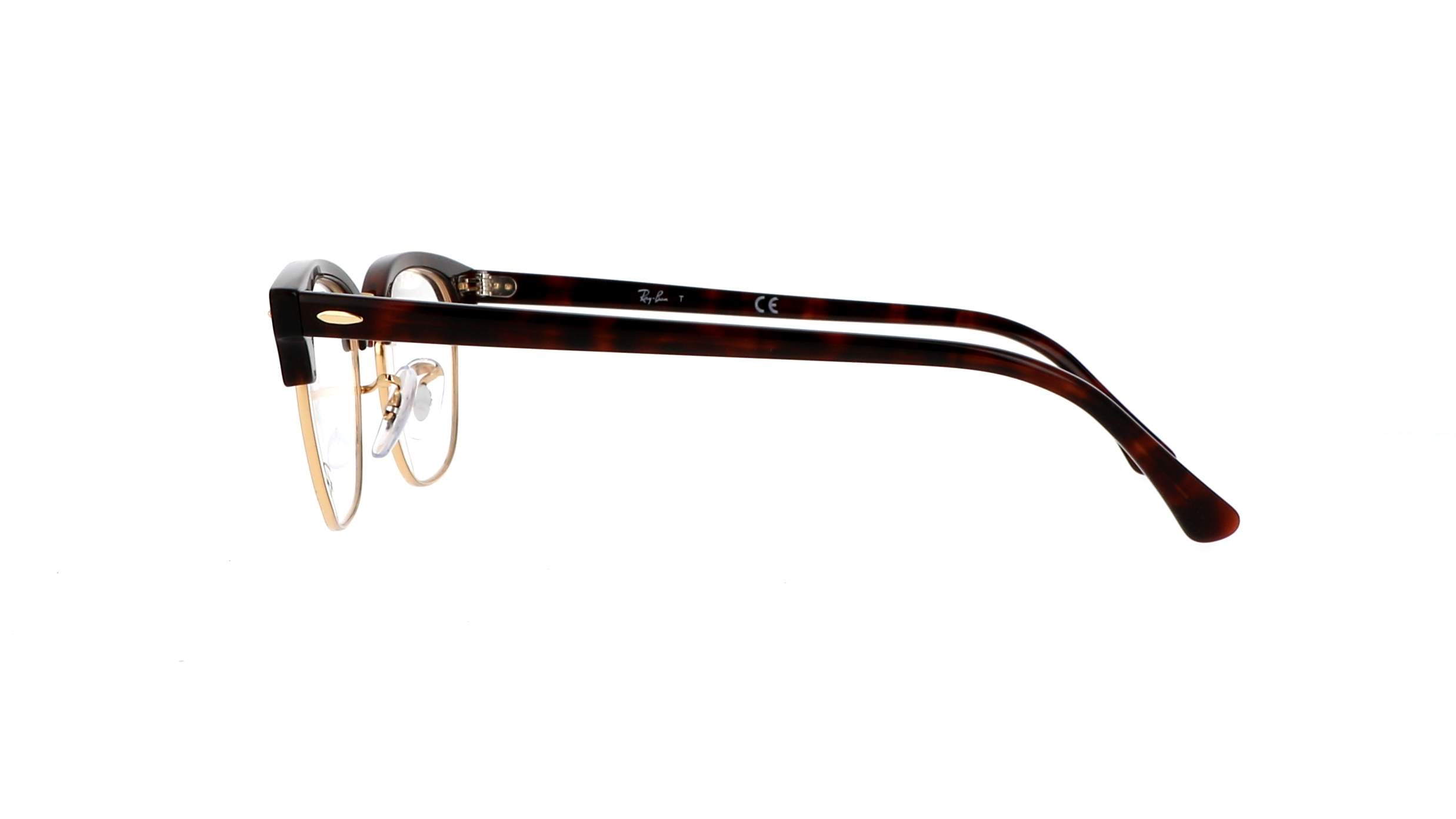 Eyeglasses Ray Ban Clubmaster Optics Tortoise Rx5154 Rb5154 8058 49 21 Small In Stock Price