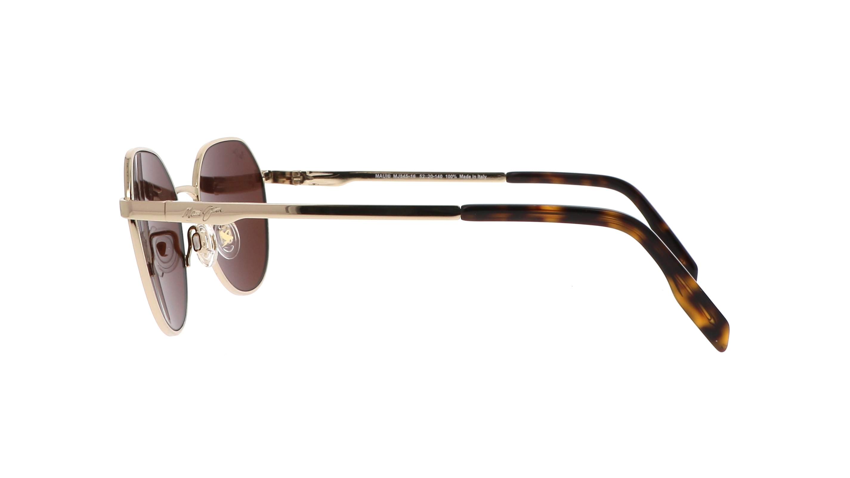 Sunglasses Maui Jim Hukilau Gold Super thin glass DGS845-16 52-20 ...