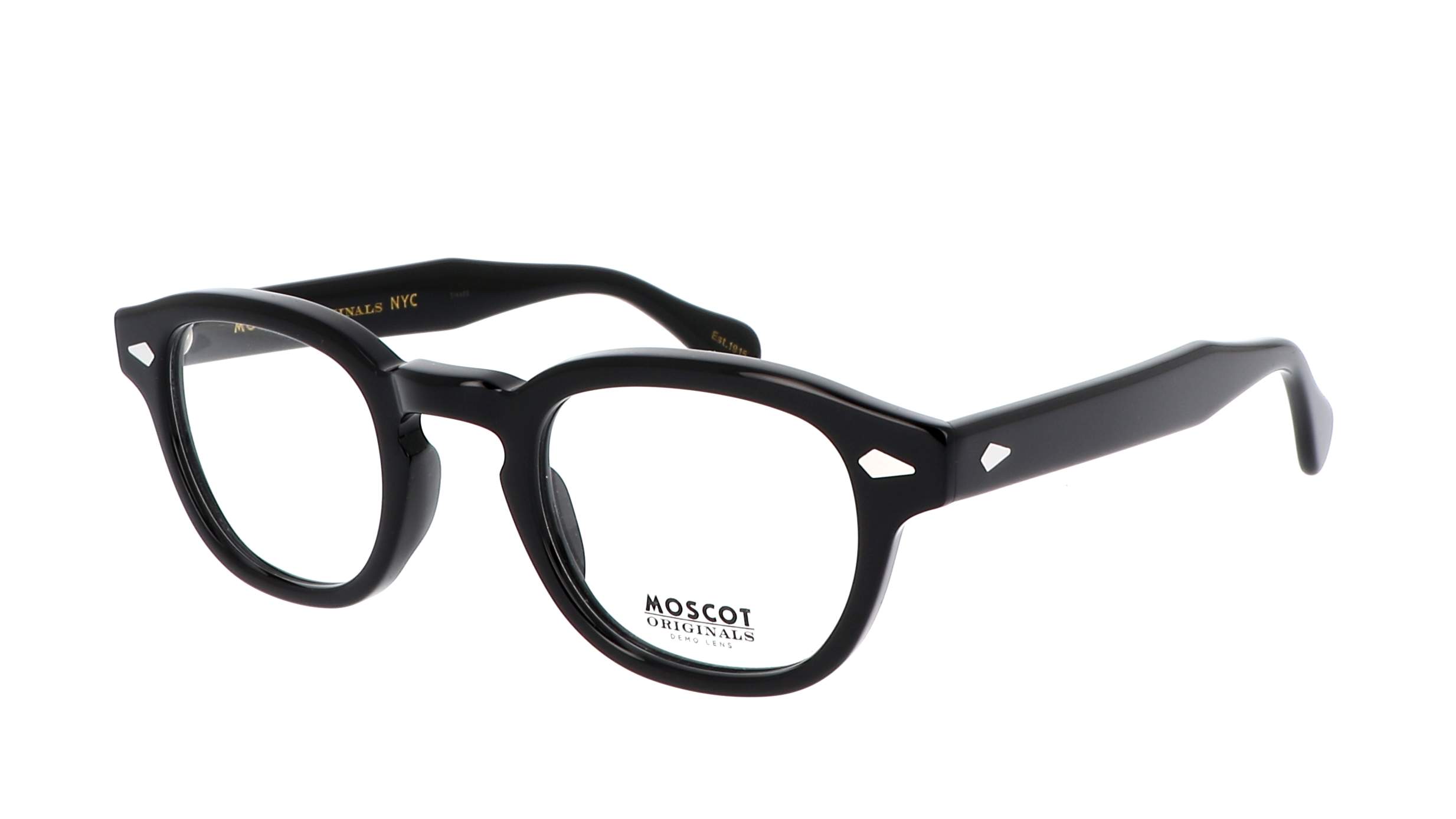 Eyeglasses Moscot Lemtosh Black 44-24 Small in stock | Price 258,33