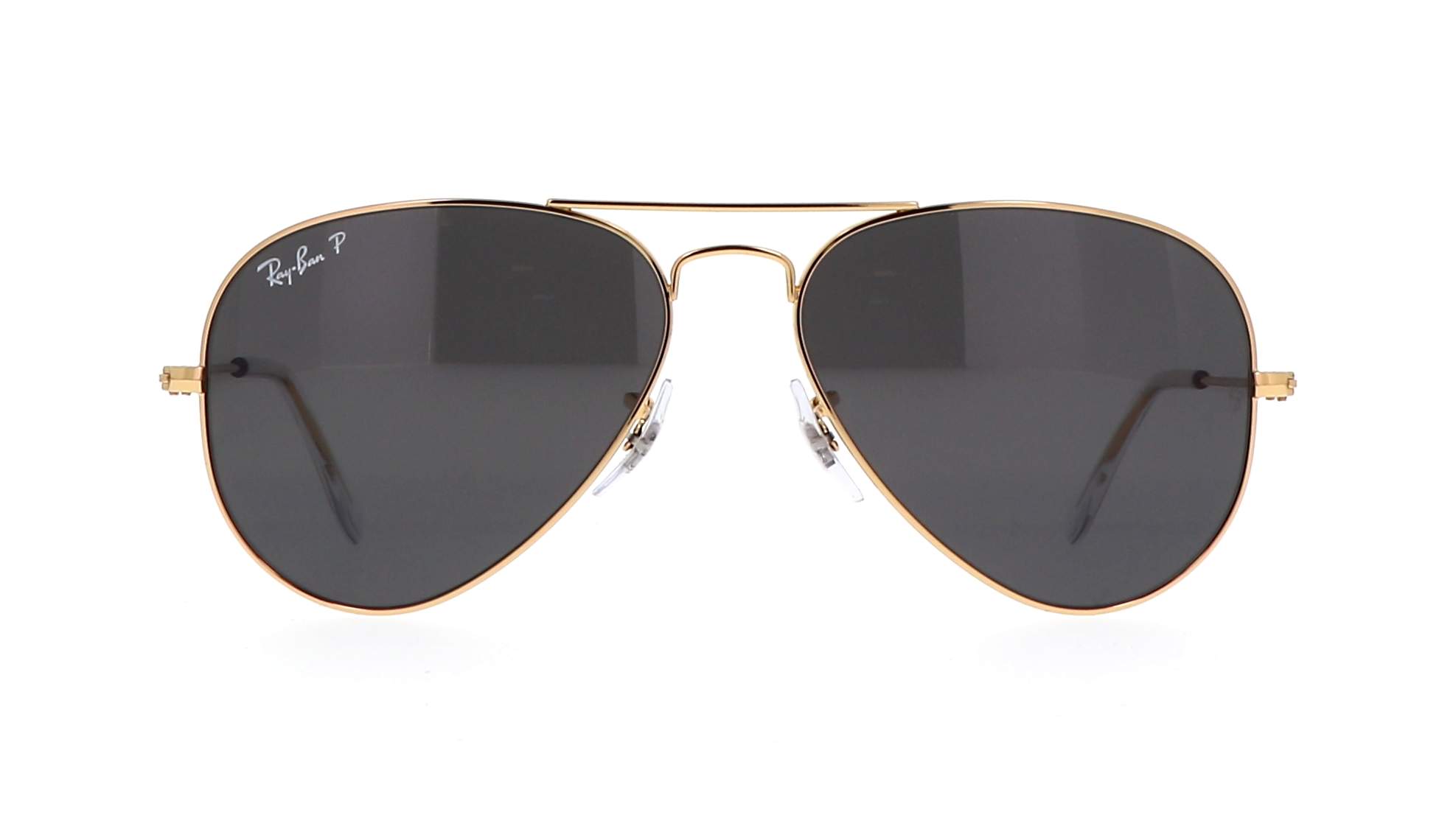 Ray-Ban Aviator Gold RB3025 9196/48 55-14 Small Polarized in stock ...