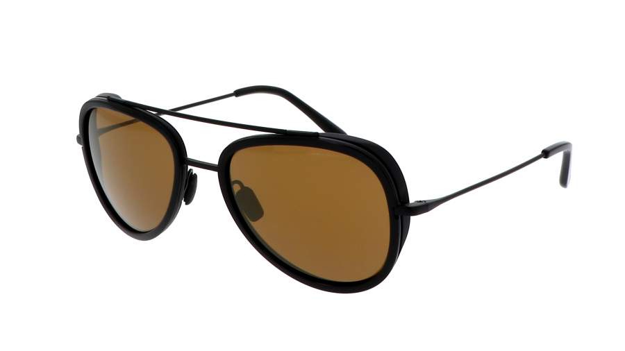 Brz Fsh Vuarnet Sunglasses VL161400022129 VL1614 EDGE 1614 Black & Pure Brown