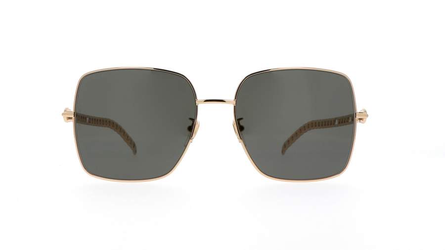 Sunglasses Gucci GG0724S 001 61-18 Gold Large in stock