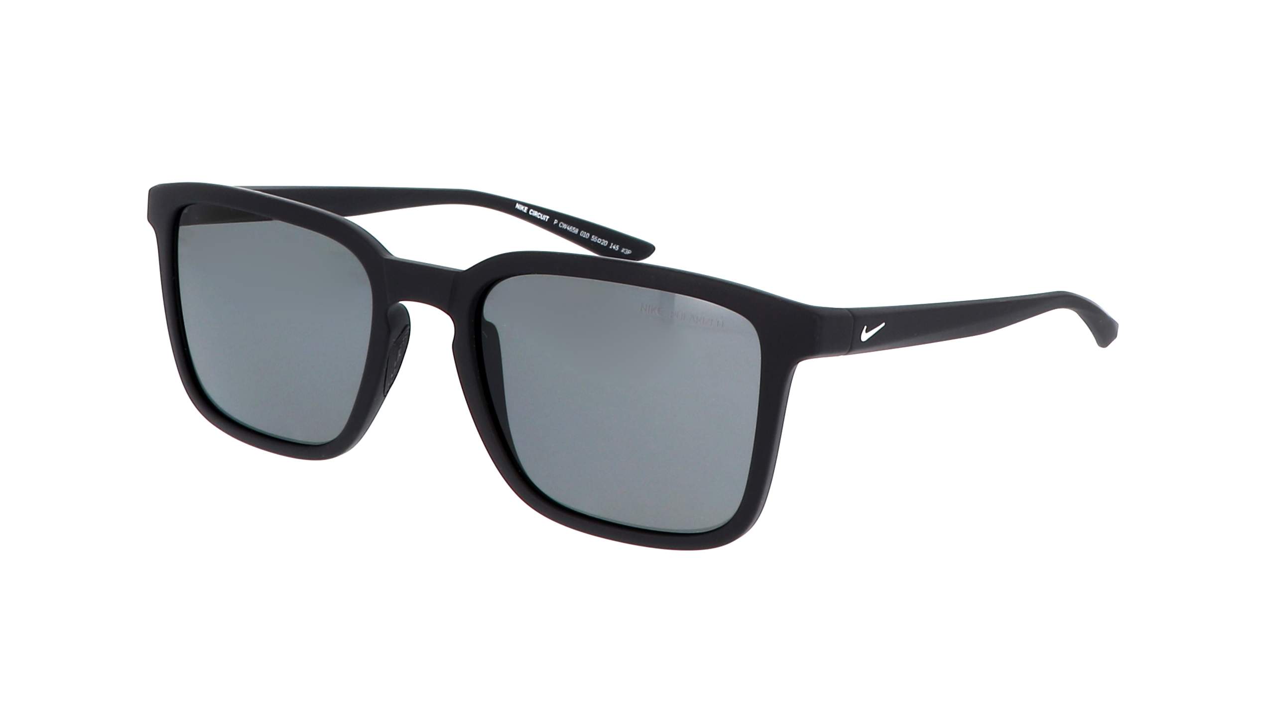 Nike Circuit Black Matte CW4658 010 55-20 Polarized | Visiofactory