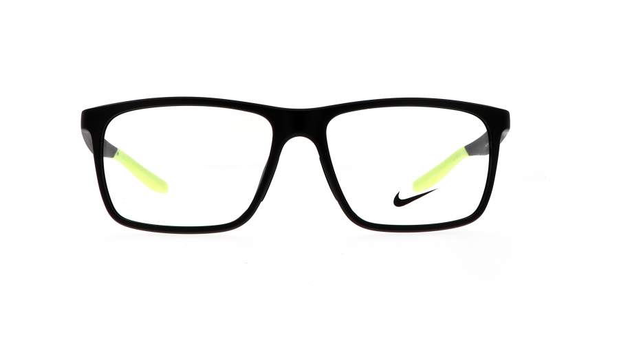 Brille Nike 7116 007 56-15 Schwarz Matt Breit auf Lager