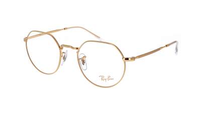 Brille Ray-Ban Jack Gold RX6465 RB6465 3086 49-20 Schmal auf Lager
