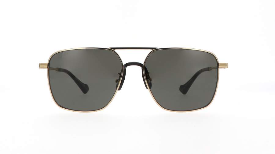 Sunglasses Gucci GG0743S 001 57-16 Gold Large in stock