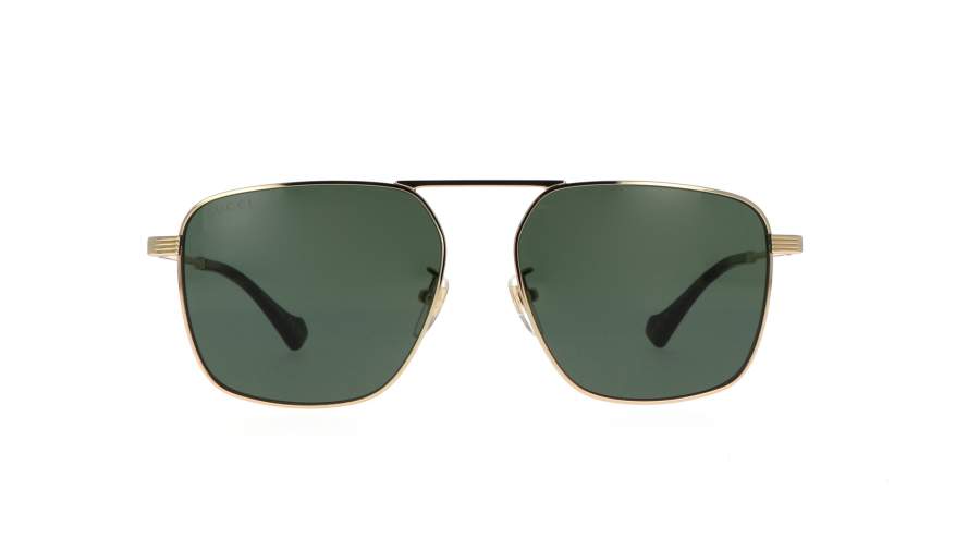 Sunglasses Gucci GG0743S 004 57-16 Gold Large in stock