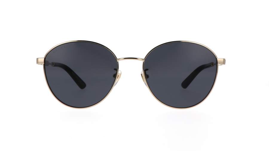 Sunglasses Gucci GG0853SK 002 58-19 Transparent Gold Medium in stock