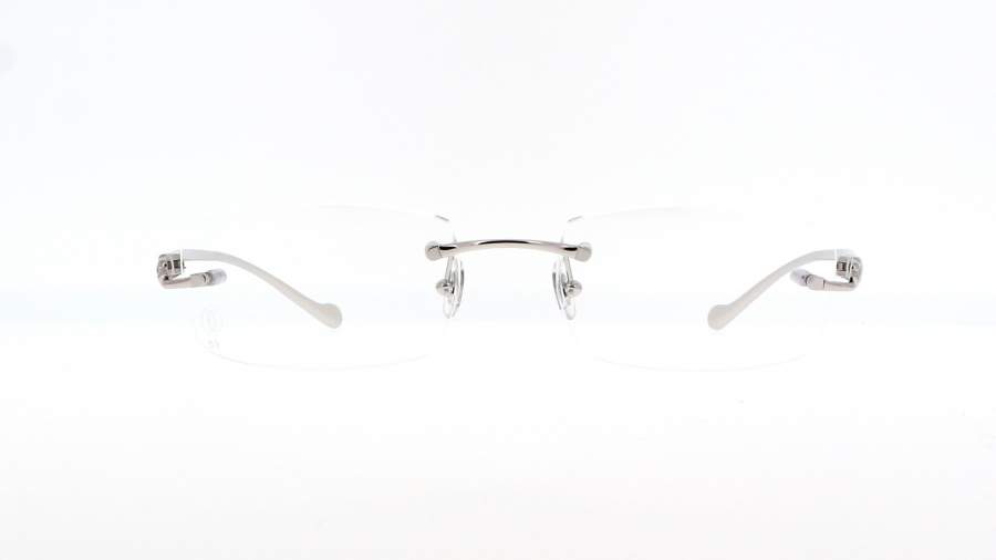 Eyeglasses Cartier CT0061O 003 53-18 Silver Medium in stock