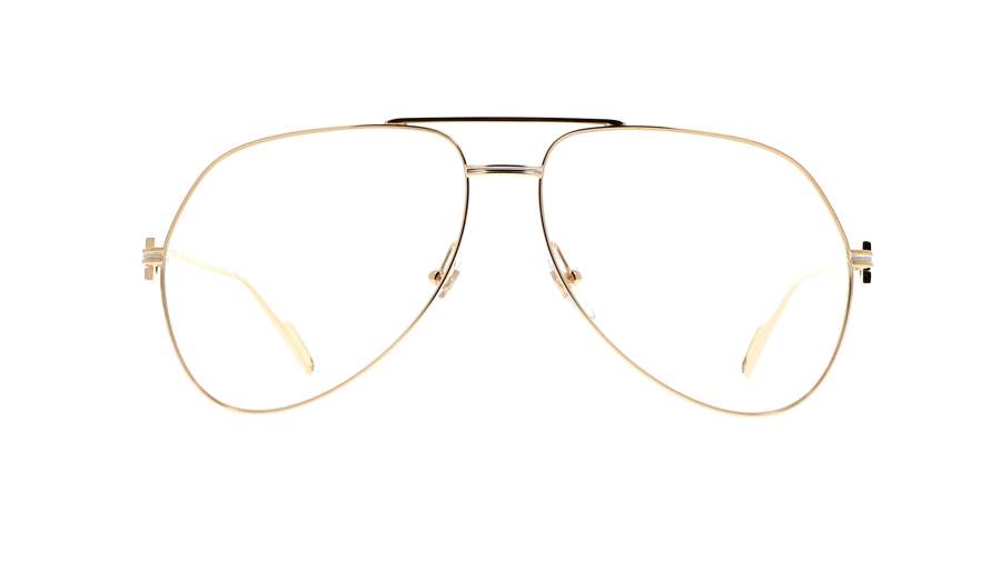 Eyeglasses Cartier CT0116O 003 60-14 Shiny Gold Medium in stock