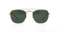 Ray-Ban RB3557 9196/31 51-20 Legend Gold Or G-15 Small
