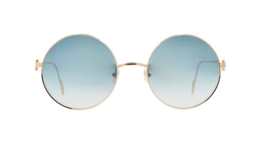 Sunglasses Cartier CT0156S 005 56-21 Gold Large Gradient in stock
