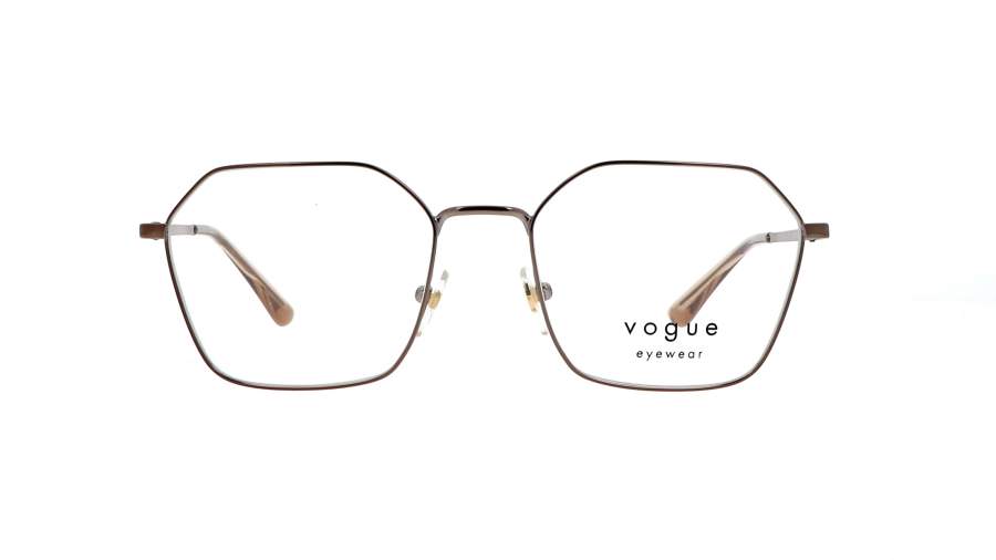 Brille Vogue Vo4187 5138 52-18 Light Brown Grau Mittel auf Lager