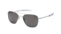 Randolph Aviator Matte Chrome AF038 52-20 Small Polarized in stock