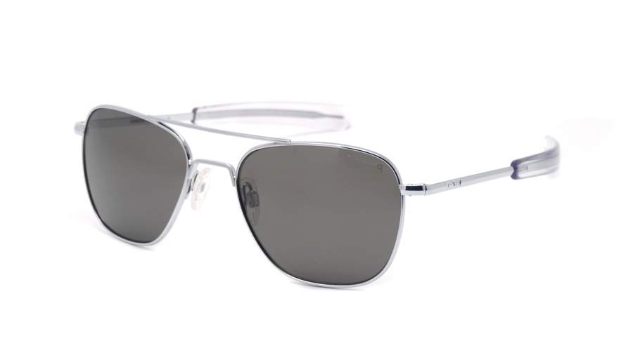 Lunettes De Soleil Randolph Aviator Af128 Bright Chrome 58 20 Polarisés En Stock Prix Chf 231 